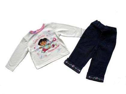 Set 2 pc.bluza  blugi -32 lei ( 2 buc. 4 yrs) - Haine fete si fetite