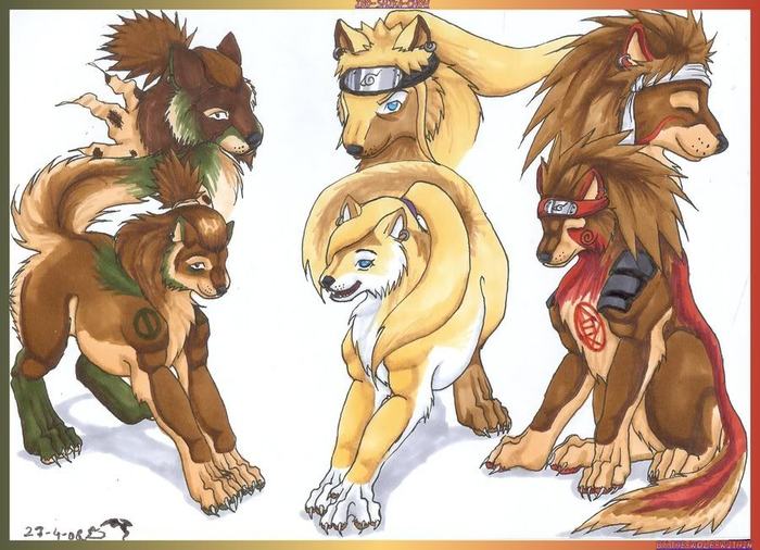 shika ino chou wolf