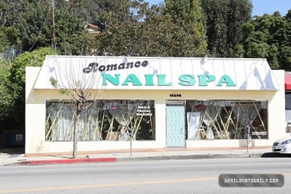 normal_011 - MAY 10TH - Leaving Romance Nail Spa in Studio City