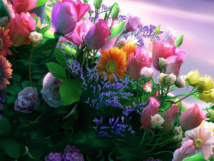 Flowers - Poze frumoase Desktop florii