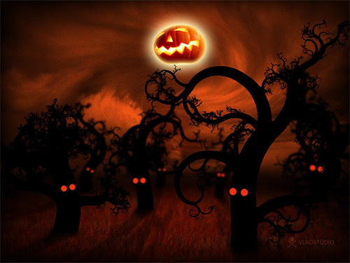 Halloween-In-The-Midnight-Forest