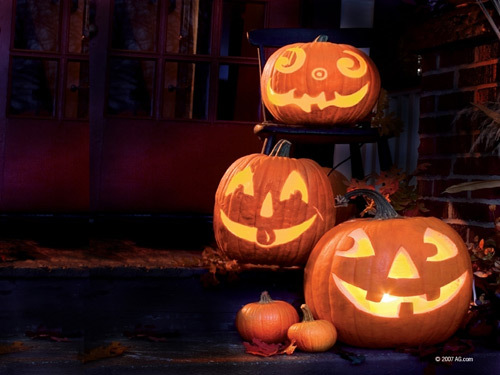 jack-o-lanterns - poze Halloween