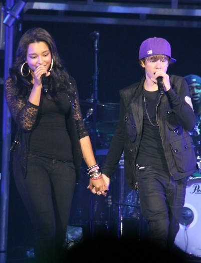  - Justin Bieber and Jessica Jarrell Go Overboard