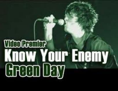 Know your enemy - versuri Know your enemy Green Day