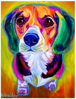 beagle_art_print_5 - tablouri cu beagle