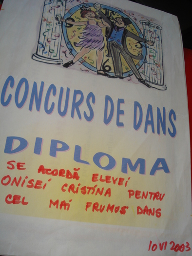 2003-LA CONCURSUL DE DANSURI,LA SCOALA - AMINTIRI DIN TRECUT