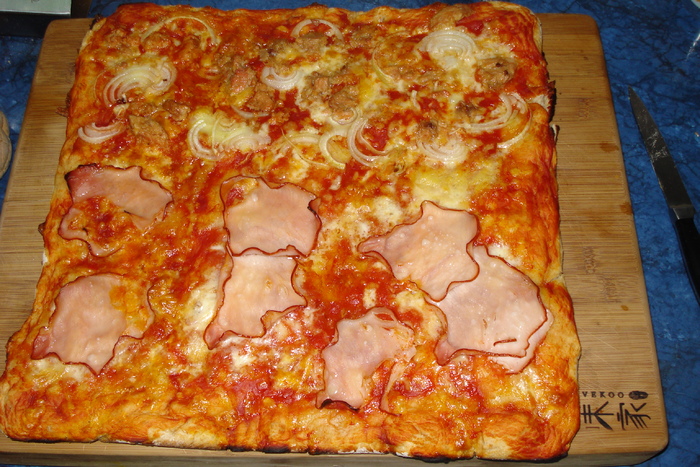 pizza facuta de tata - mancaruri hazli