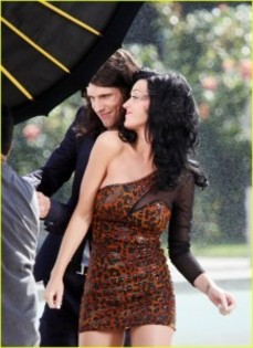 katy0 - 0-0poze de la filmarea videoclipului Katy Perry-starstruck