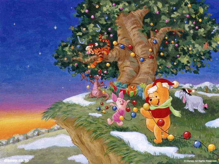 Xmas-Winnie-the-Pooh-disney-9579607-1024-768 - Disney