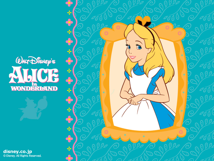 Alice-in-Wonderland-Wallpaper-disney-7904783-1024-768 - Disney