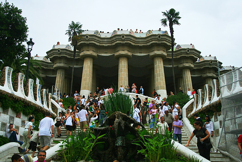 Barcelona - parcul Guell - 09 - Spania