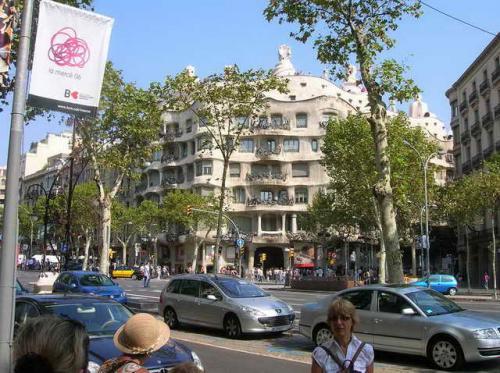 Barcelona - Gaudi Casa Mila - 09 - Spania