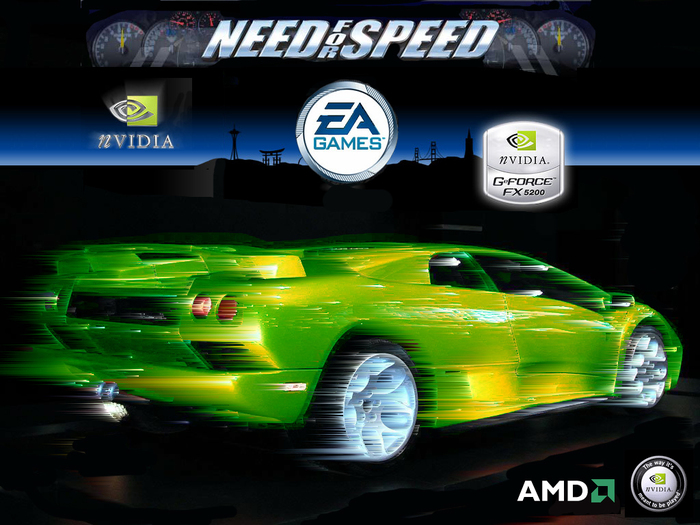 AMD Nvidia Need for Speed - NFS
