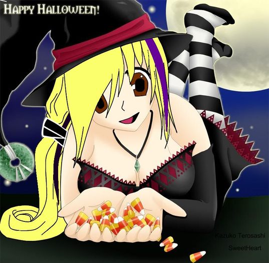 Happy Halloween By KazuChan - 00Pentru petrecerea de Halloween--Terra11