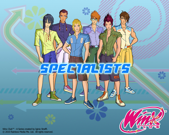 SpecialistsGroup1_1280x1024 - Winx - Wallpaper