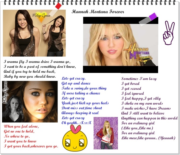 Hannah Montana Forever - Colaje by me