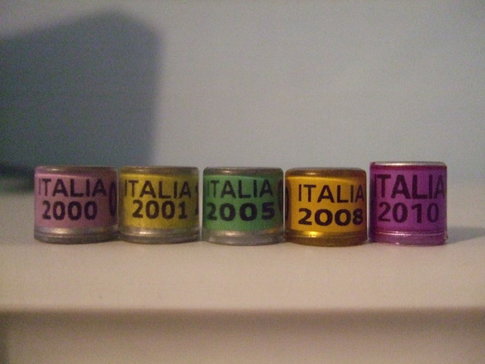 italia 00,01,05,08,10 - COLECTIA NOASTRA DE INELE--ring collection