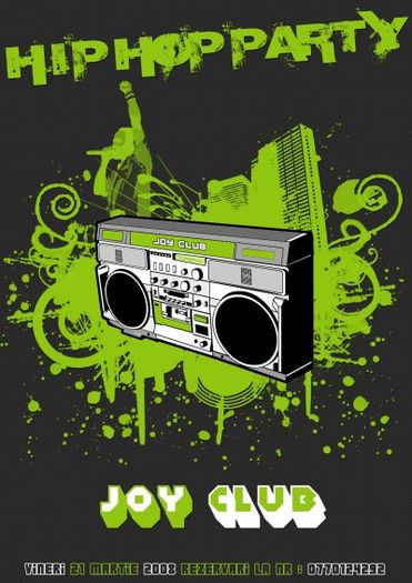 joy_poster_hiphop_party - Hip Hop Style