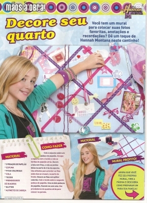  - x Hannah Montana official Brasilian Magazine October 2010