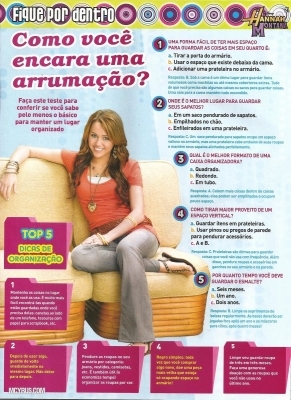  - x Hannah Montana official Brasilian Magazine October 2010