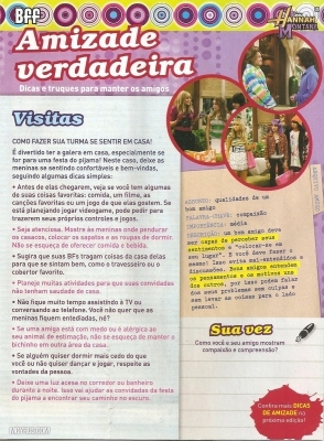  - x Hannah Montana official Brasilian Magazine October 2010