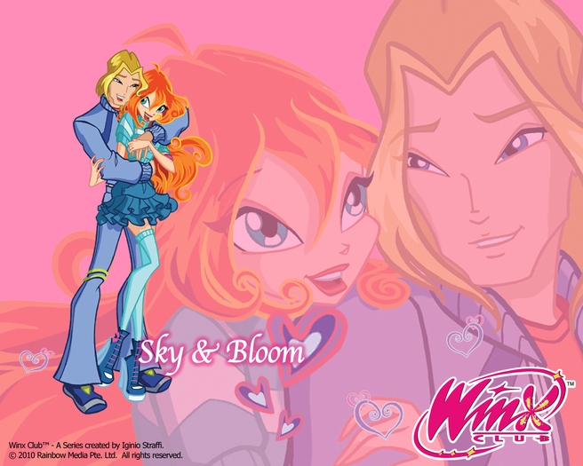 Love1_Bloom&Sky_1280x1024 - Winx - Wallpaper