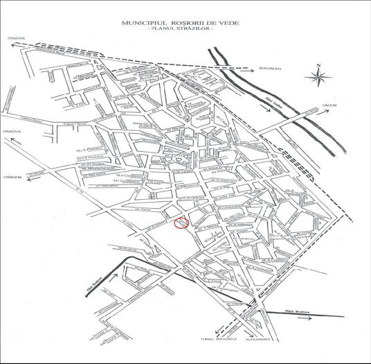 Harta Rosiori de Vede - 1CONTACT