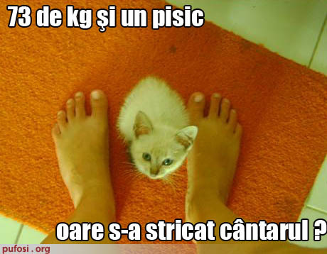 S-a stricat cantarul