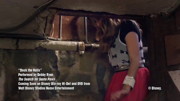 Debby Ryan - Deck the Halls Music Video (Santa Paws)  [HD 720p] 034