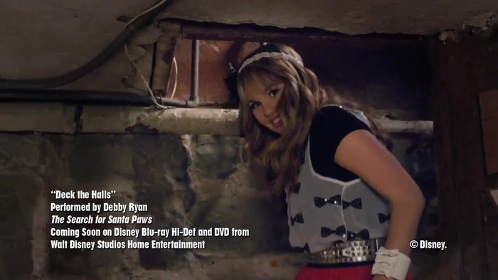 Debby Ryan - Deck the Halls Music Video (Santa Paws)  [HD 720p] 036