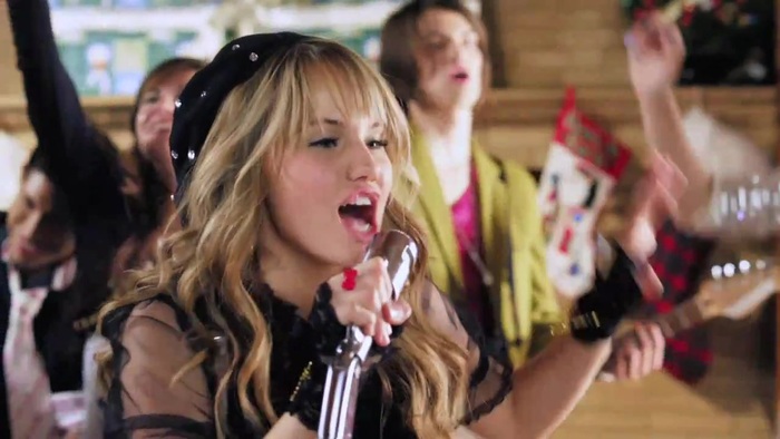 Debby Ryan - Deck the Halls Music Video (Santa Paws)  [HD 720p] 177