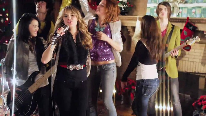 Debby Ryan - Deck the Halls Music Video (Santa Paws)  [HD 720p] 277