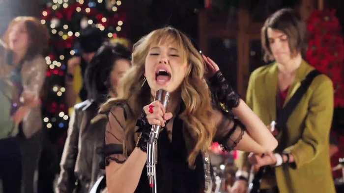 Debby Ryan - Deck the Halls Music Video (Santa Paws)  [HD 720p] 309