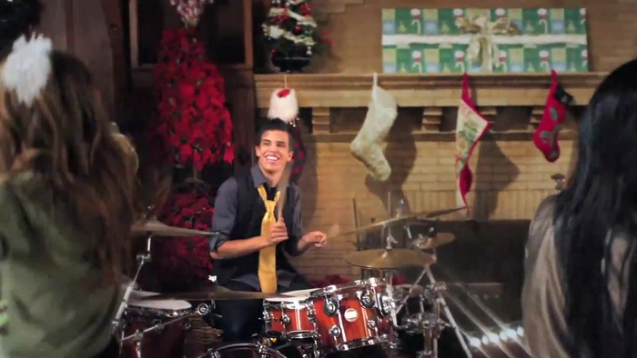 Debby Ryan - Deck the Halls Music Video (Santa Paws)  [HD 720p] 317