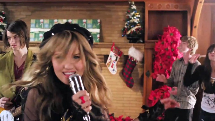 Debby Ryan - Deck the Halls Music Video (Santa Paws)  [HD 720p] 355