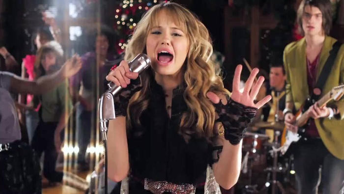 Debby Ryan - Deck the Halls Music Video (Santa Paws)  [HD 720p] 403