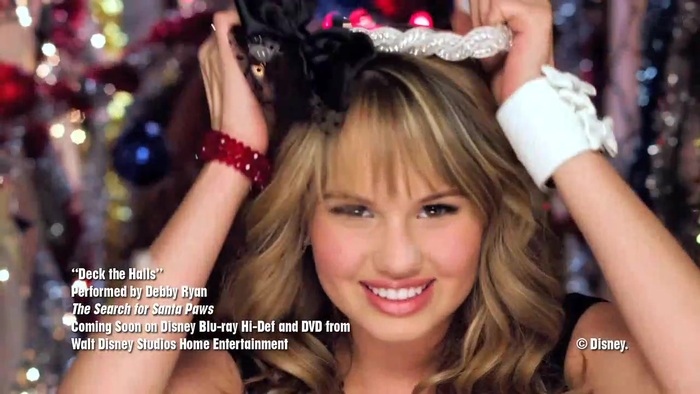 Debby Ryan - Deck the Halls Music Video (Santa Paws)  [HD 720p] 410