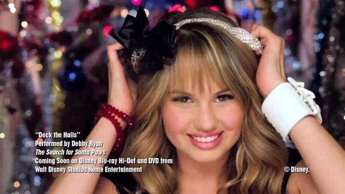 Debby Ryan - Deck the Halls Music Video (Santa Paws)  [HD 720p] 411