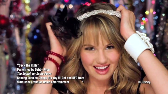 Debby Ryan - Deck the Halls Music Video (Santa Paws)  [HD 720p] 412