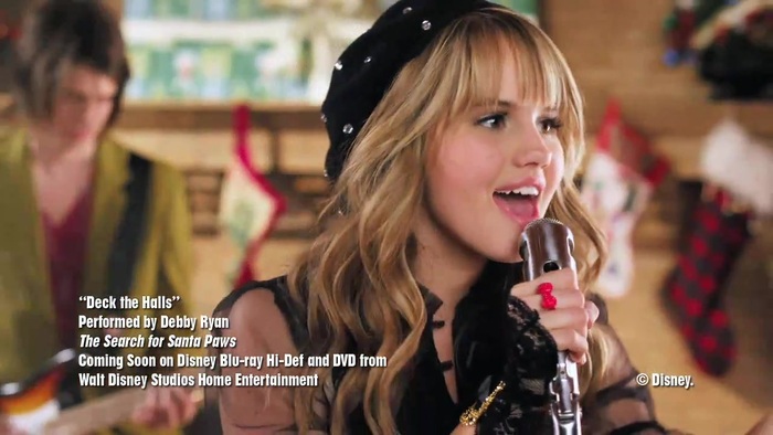 Debby Ryan - Deck the Halls Music Video (Santa Paws)  [HD 720p] 419