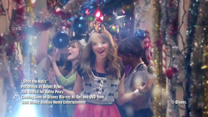 Debby Ryan - Deck the Halls Music Video (Santa Paws)  [HD 720p] 422