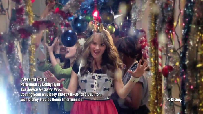 Debby Ryan - Deck the Halls Music Video (Santa Paws)  [HD 720p] 423