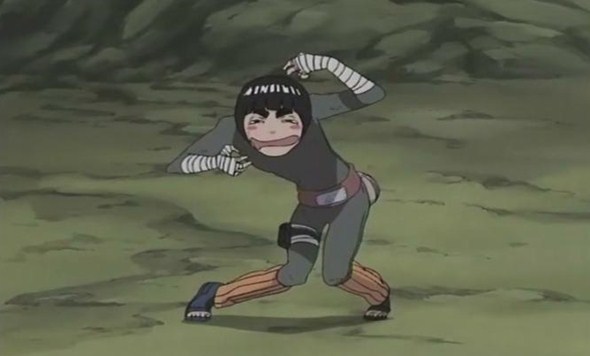 Rock Lee - O poza haioasa cu Rock Lee