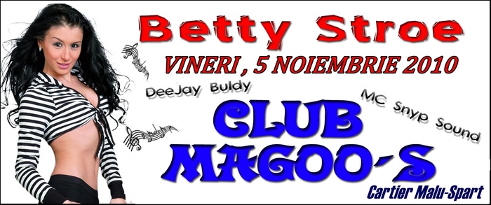 bilet betty stroe