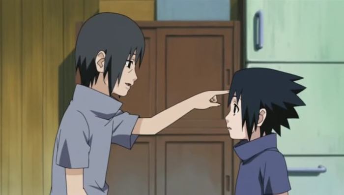 Itachi si Sasuke mici - Itachi and Sasuke