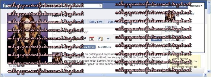 proof from facebook - Toate Pozele Mele Cu Miley