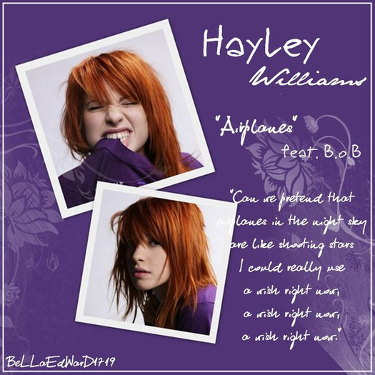 12 - x Hayley Williams