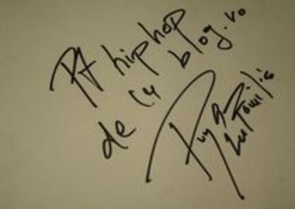 a lu Puya - Autografe