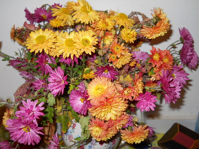 002 - buchete cu flori din gradina mea