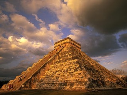 Ancient_Mayan_Ruins_Chichen_Itza_Mexico - peisaje